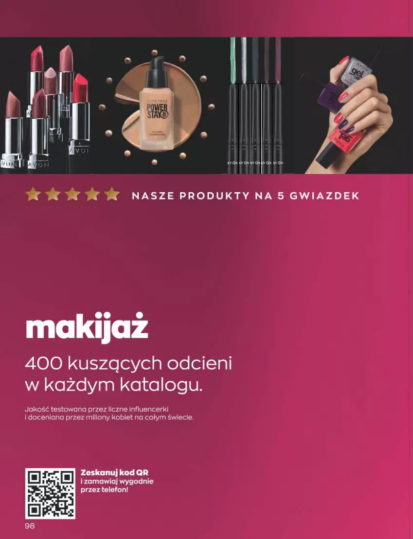 Gazetka promocyjna Avon - Katalog Avon 3/2023 kampania marzec - ważna 01.03 do 31.03.2023 - strona 98 - produkty: Lion, Telefon