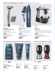 Gazetka promocyjna Avon - Katalog Avon 3/2023 kampania marzec - Gazetka - ważna od 31.03 do 31.03.2023 - strona 96 - produkty: Balsam po goleniu, Miseczka, Szynka, Szampon, Maszynka, Zestaw do golenia, Antyperspirant