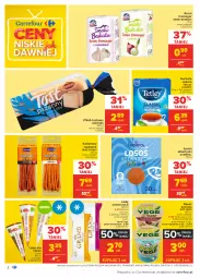 Gazetka promocyjna Carrefour - Gazetka Carrefour - Gazetka - ważna od 17.04 do 17.04.2021 - strona 2 - produkty: Ser, Gra, Suempol, Kosz, Herbata czarna, Lody, Tarczyński, Tetley, Bakoma, Chleb tostowy, Kabanos, Deser, Chleb, Alcon, Herbata