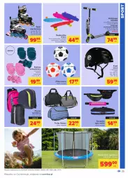 Gazetka promocyjna Carrefour - Gazetka Carrefour - Gazetka - ważna od 17.04 do 17.04.2021 - strona 25 - produkty: Por, Noż, Kask, Plecak, LANA, Torba, Rolki, Sport, Deskorolka, Piłka nożna, Hulajnoga