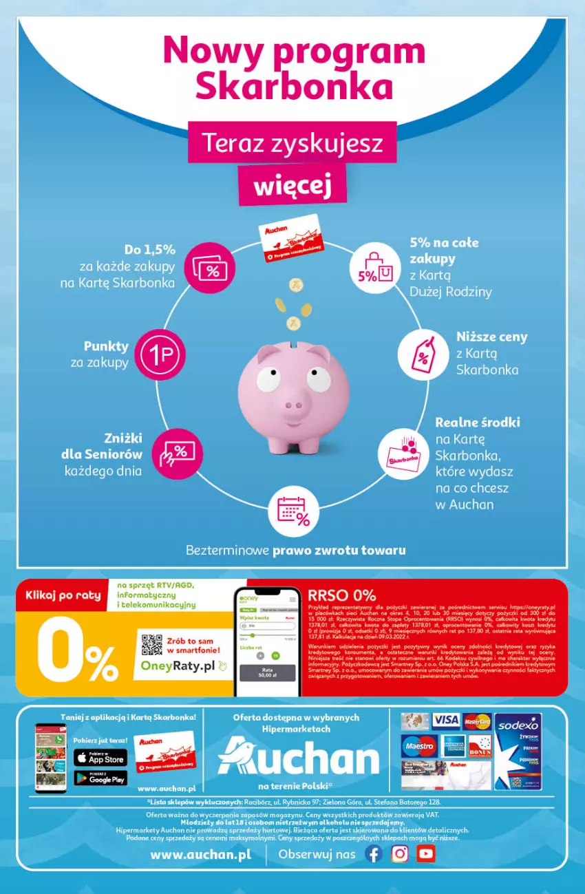 Gazetka promocyjna Auchan - przeNISKIE CENY Prze SŁONECZNE oferty Hipermarkety - ważna 30.06 do 06.07.2022 - strona 36 - produkty: Gra, Smartfon, Tera