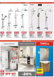 Gazetka promocyjna Merkury Market - Gazetka - ważna od 30.11 do 30.11.2022 - strona 39 - produkty: Ser, Słupek, Meble łazienkowe, Szafka, Umywalka, Lustro, Metro, Meble