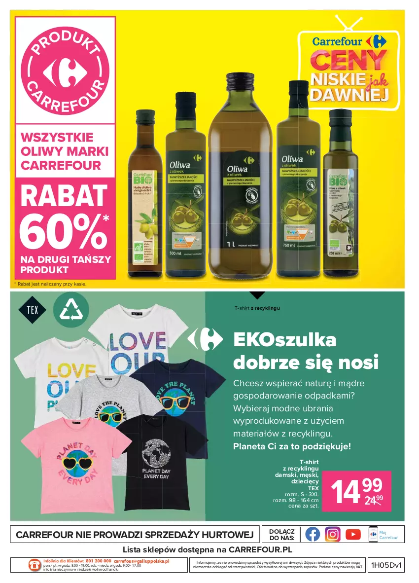 Gazetka promocyjna Carrefour - Gazetka Produkt Carregour - ważna 01.02 do 13.02.2021 - strona 28 - produkty: Dzieci, Kosz, Koszulka, O nas, T-shirt, Ubrania