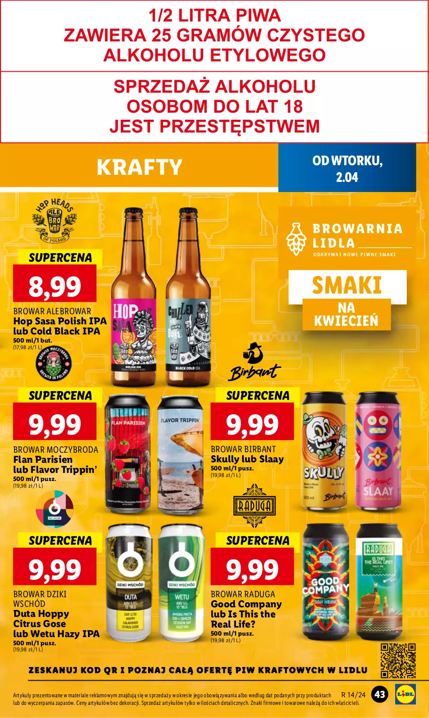 Gazetka promocyjna Lidl - GAZETKA - ważna 02.04 do 03.04.2024 - strona 47 - produkty: Cień, Lack