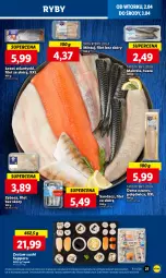 Gazetka promocyjna Lidl - GAZETKA - Gazetka - ważna od 03.04 do 03.04.2024 - strona 23 - produkty: Polędwica, Por, Tusz, Sushi, Mintaj, Dorsz, Sandacz