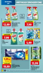 Gazetka promocyjna Lidl - GAZETKA - Gazetka - ważna od 03.04 do 03.04.2024 - strona 56 - produkty: Ajax, Spray do czyszczenia, Papier, Papier toaletowy, Ręcznik, Płyn do mycia, Flora, Arbuz
