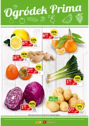 Gazetka promocyjna Prim Market - Gazetka - Gazetka - ważna od 17.11 do 17.11.2021 - strona 3 - produkty: Mandarynki, Por, Cytryny, Kaki, Ziemniaki