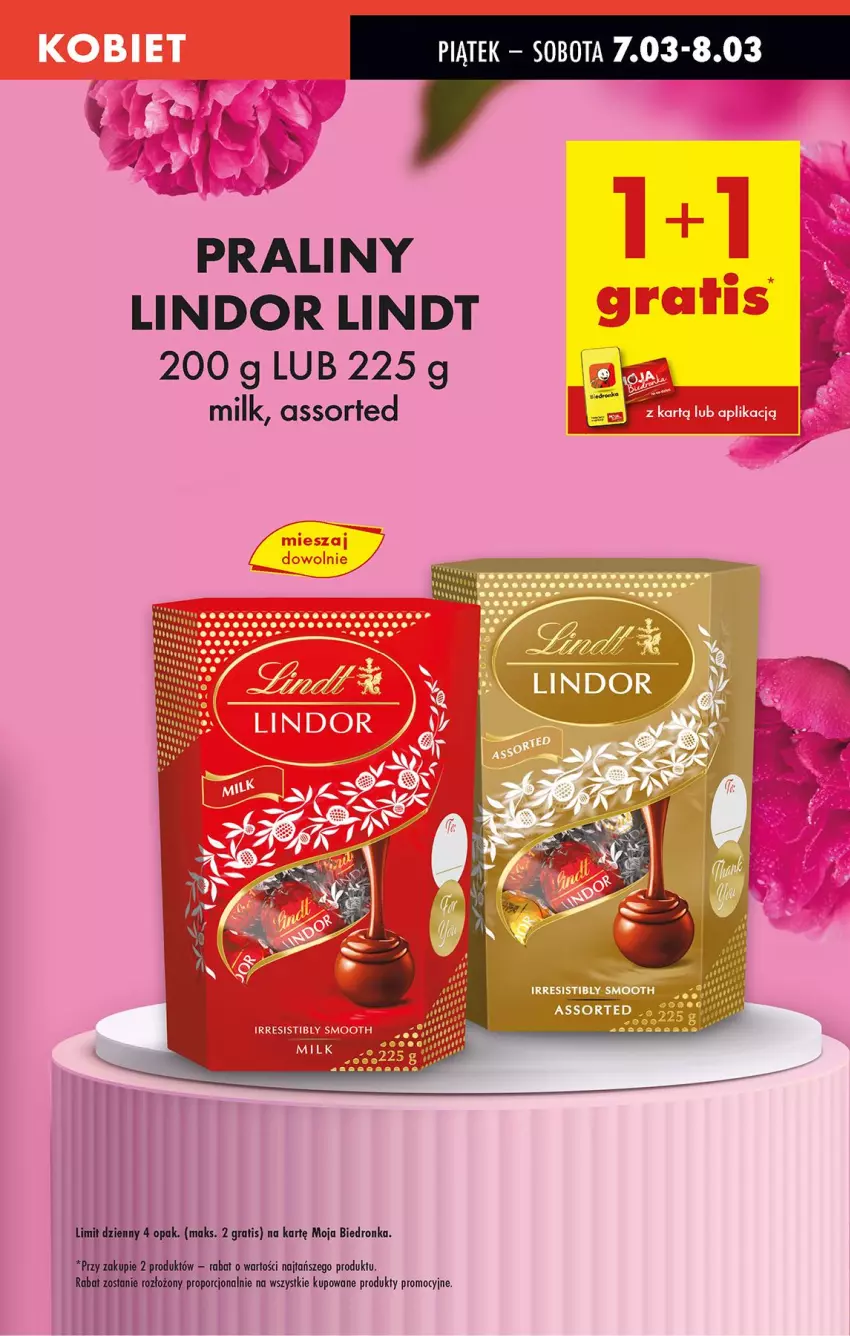 Gazetka promocyjna Biedronka - Od Czwartku - ważna 06.03 do 12.03.2025 - strona 23 - produkty: Gra, Lindor, Lindt, Por, Praliny