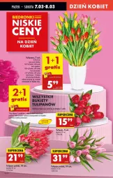 Gazetka promocyjna Biedronka - Od Czwartku - Gazetka - ważna od 12.03 do 12.03.2025 - strona 16 - produkty: Sok, Por, Tulipan, Kwiaty cięte, Bukiet, Fa