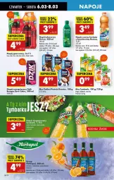 Gazetka promocyjna Biedronka - Od Czwartku - Gazetka - ważna od 12.03 do 12.03.2025 - strona 60 - produkty: Mus, Napój energetyczny, Booster, Coca-Cola, Napój gazowany, Tymbark, Syrop, Fanta, Sprite, Herbata, Napój, Nestea, Herbapol, Fa