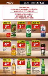 Gazetka promocyjna Biedronka - Od Czwartku - Gazetka - ważna od 12.03 do 12.03.2025 - strona 63 - produkty: Piwo, Koc, Perła, Carlsberg, Okocim, Fa