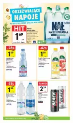 Gazetka promocyjna Intermarche - Gazetka - ważna od 02.04 do 02.04.2025 - strona 28 - produkty: Nałęczowianka, Lack, Woda mineralna, Napój niegazowany, Woda, Napój