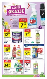 Gazetka promocyjna Intermarche - Gazetka - ważna od 02.04 do 02.04.2025 - strona 37 - produkty: Płyn do prania, Papier, Proszek do prania, Clin, Velvet, Płyn do płukania, Ręcznik, Fairy, Ariel, Kapsułki do prania, Płyn do szyb, Fa