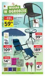 Gazetka promocyjna Intermarche - Gazetka - ważna od 02.04 do 02.04.2025 - strona 39 - produkty: Krzesło ogrodowe, Stolik, Parasol, Krzesło, Poduszka, Lampa