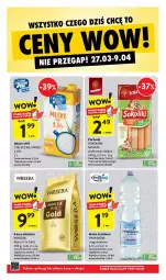 Gazetka promocyjna Intermarche - Gazetka - ważna od 02.04 do 02.04.2025 - strona 47 - produkty: Sok, Sokołów, Parówki, Primavera, Kawa mielona, Kawa, LANA, Prima, Mocca Fix Gold, Woseba, Woda, Mleko