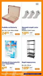 Gazetka promocyjna Action - Gazetka - ważna od 07.11 do 07.11.2023 - strona 18 - produkty: Top, Karp, Skarpetki, Regał, Chusteczki, Pudełko, Chusteczki do prania, K2