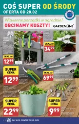 Gazetka promocyjna Aldi - Artykuły przemysłowe i tekstylia - Gazetka - ważna od 02.03 do 02.03.2024 - strona 2 - produkty: Piec, Teleskop, Sok, Por, Noż, Gra, Nożyce, Sekator, Kosz, Uchwyty, Dźwig