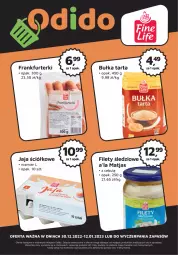 Gazetka promocyjna Odido - Plakat marki własne - Gazetka - ważna od 12.01 do 12.01.2023 - strona 1 - produkty: Ser, Sól, Gra, Jaja, Tarta, Matjas, Frankfurterki, Kiełbasa, Osłonka