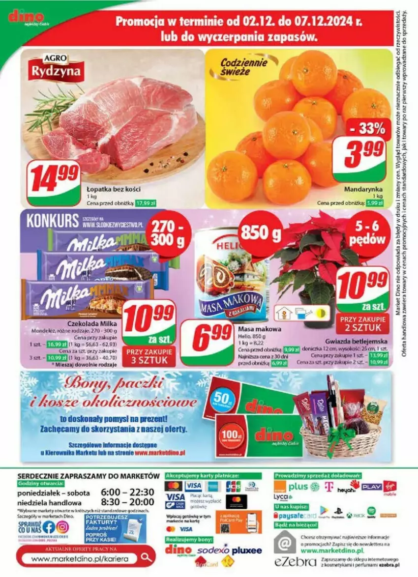 Gazetka promocyjna Dino - ważna 04.12 do 10.12.2024 - strona 73 - produkty: Danio, Fa, Gwiazda, Helio, Ser, Sok, Tera