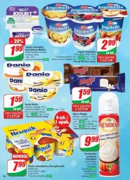 Gazetka promocyjna Dino - Gazetka - ważna od 10.12 do 10.12.2024 - strona 32 - produkty: Jogurt naturalny, Ser, Danone, Nesquik, Zott, Bell, Jogurt, Serek, Presto, Baton, Danio, Bella, Deser, Jogobella, Magija