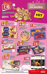 Gazetka promocyjna Topaz - Gazetka - Gazetka - ważna od 02.03 do 02.03.2022 - strona 13 - produkty: Ciastka, Krakus, Top, Sok, Cukier, Czekolada, Galaretka, Czekolada gorzka, Ferrero, Baton, Cukierki, Gala, Krakuski, Biszkopty, Kinder, Lindt