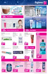 Gazetka promocyjna Hebe - Gazetka - Gazetka - ważna od 29.12 do 29.12.2021 - strona 13 - produkty: Corega, Płyn do płukania jamy ustnej, Listerine, Szczoteczka do zębów, Pasta do zębów, Końcówki do szczoteczk, Nić dentystyczna, Lacalut, Płyn do płukania, Colgate, Blend-a-Med, Szczoteczka, LG