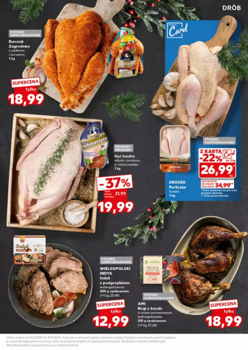 Gazetka promocyjna Kaufland - ważna 16.12 do 18.12.2024 - strona 18 - produkty: Fa, Kurczak, Podgrzybki