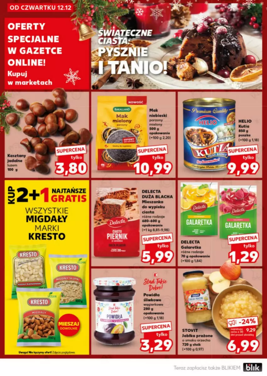 Gazetka promocyjna Kaufland - ważna 16.12 do 18.12.2024 - strona 28 - produkty: Mak mielony, Migdały