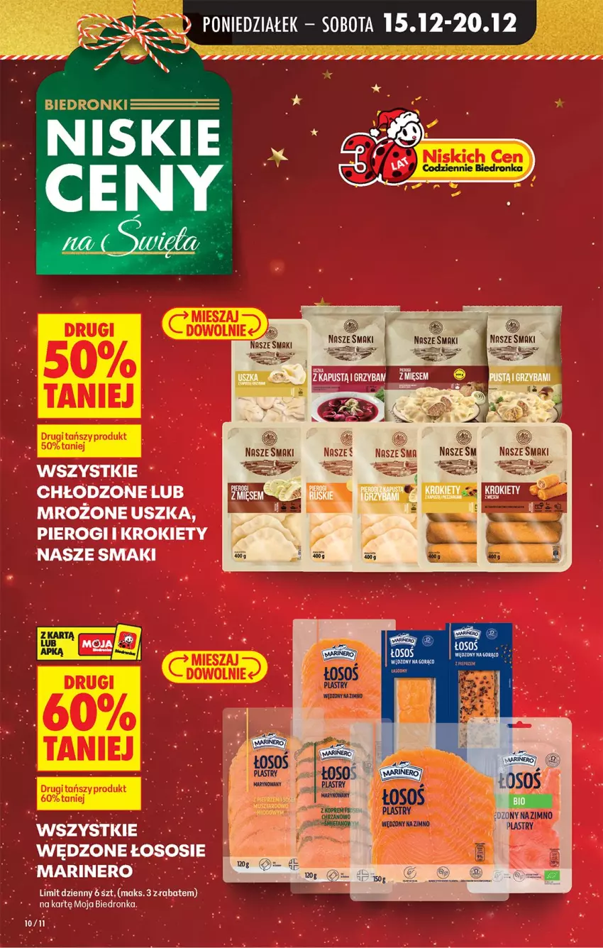 Gazetka promocyjna Biedronka - Od Poniedziałku - ważna 15.12 do 20.12.2025 - strona 12 - produkty: Kapustą, Krokiety, Pierogi, Sos