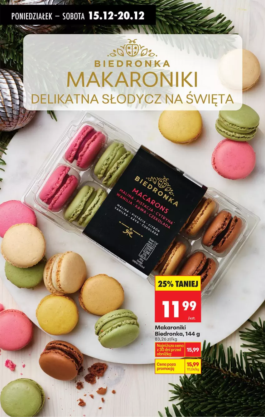 Gazetka promocyjna Biedronka - Od Poniedziałku - ważna 15.12 do 20.12.2025 - strona 77 - produkty: Makaron