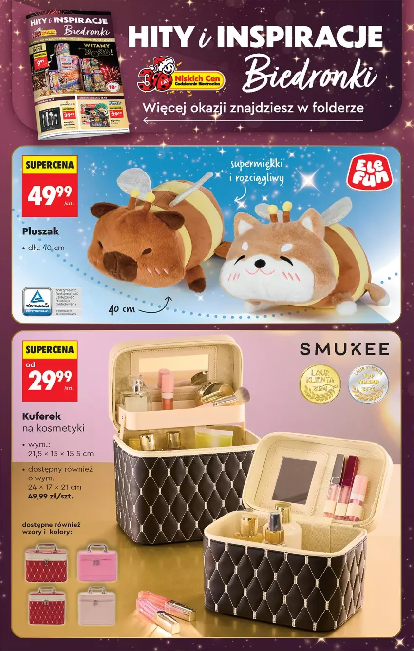 Gazetka promocyjna Biedronka - Od Poniedziałku - ważna 15.12 do 20.12.2025 - strona 82 - produkty: Pluszak