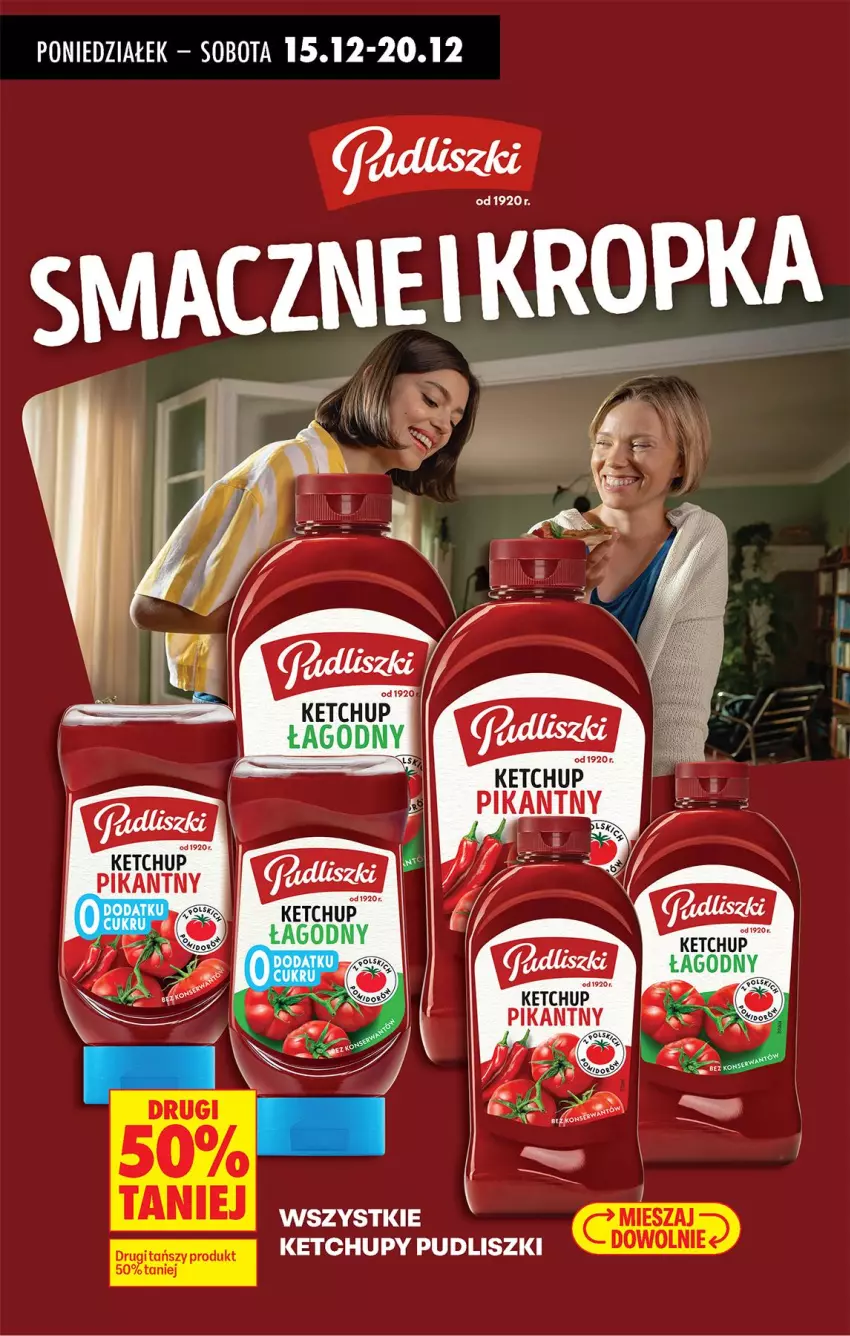 Gazetka promocyjna Biedronka - Od Poniedziałku - ważna 15.12 do 20.12.2025 - strona 85 - produkty: Ketchup, Pudliszki