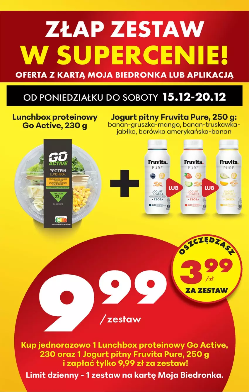 Gazetka promocyjna Biedronka - Od Poniedziałku - ważna 15.12 do 20.12.2025 - strona 90 - produkty: Borówka, Borówka amerykańska, Jogurt, Jogurt pitny, Mango, Pur