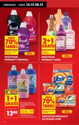 Gazetka promocyjna Biedronka - Od Poniedziałku - Gazetka - ważna od 20.12 do 20.12.2025 - strona 22 - produkty: Coccolino, Vizir, Płyn do płukania, Perwoll
