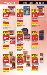 Gazetka promocyjna Biedronka - Od Poniedziałku - Gazetka - ważna od 20.12 do 20.12.2025 - strona 39 - produkty: Piec, Kiełbasa krakowska, Parówki, Szynka, Tarczyński, Boczek, Kabanos, Kiełbasa, Berlinki, Kiełbasa śląska, Fa