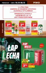 Gazetka promocyjna Biedronka - Od Poniedziałku - Gazetka - ważna od 20.12 do 20.12.2025 - strona 56 - produkty: Piwa, Piwo, Gra, Tyskie, Lech Premium