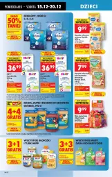 Gazetka promocyjna Biedronka - Od Poniedziałku - Gazetka - ważna od 20.12 do 20.12.2025 - strona 64 - produkty: HiPP, Ser, Ryż, Por, Mus, Gra, Gerber, Słoiczki, BoboVita, O nas, Dada, Owsianka, Deser, Karmi, Mleko, Fa, BEBILON