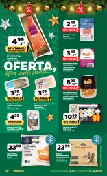 Gazetka promocyjna Netto - Od Poniedziałku - Gazetka - ważna od 14.12 do 14.12.2025 - strona 10 - produkty: Frosta, Sos, Pstrąg tęczowy, Miruna, Filet z pstrąga, Tusz, Sushi, Pstrąg, Krewetki, Mintaj, Dorsz, Olej, Surimi, Fa