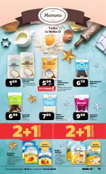 Gazetka promocyjna Netto - Od Poniedziałku - Gazetka - ważna od 14.12 do 14.12.2025 - strona 17 - produkty: Piec, Wiórki kokosowe, Gra, Cukier, Proszek do pieczenia, Mąka, Rodzynki, Cukier wanilinowy, Mąka pszenna, Budyń, Kokos