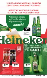 Gazetka promocyjna Netto - Od Poniedziałku - Gazetka - ważna od 14.12 do 14.12.2025 - strona 21 - produkty: Piwo, Gin, Namysłów, Heineken, Warka