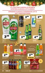 Gazetka promocyjna Netto - Od Poniedziałku - Gazetka - ważna od 14.12 do 14.12.2025 - strona 22 - produkty: Piwa, Piwo, Sok, Por, Koc, Gra, Mirinda, Perła, Pepsi, Carlsberg, Napój gazowany, Okocim, Napój, Nektar