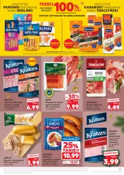 Gazetka promocyjna Kaufland - Gazetka tygodnia - Gazetka - ważna od 16.12 do 16.12.2025 - strona 43 - produkty: Krakus, Sok, Por, Gin, Gra, Sokołów, Parówki, Pasztet, Szynka, Tarczyński, Sport, Morliny, Boczek, Kabanos, Waga, Kiełbasa, Berlinki