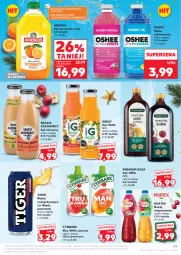 Gazetka promocyjna Kaufland - Gazetka tygodnia - Gazetka - ważna od 16.12 do 16.12.2025 - strona 49 - produkty: Sok pomarańczowy, Sok, Ser, Mus, Tran, Tiger, Napój gazowany, Tymbark, Oshee, Napój niegazowany, Woda, Napój, Hortex