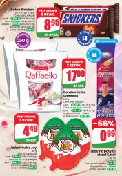 Gazetka promocyjna Dino - Weekendowe okazje - Gazetka - ważna od 25.07 do 25.07.2026 - strona 3 - produkty: Raffaello, Snickers, Lody, Baton, Kinder, Fa