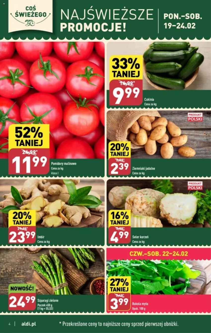 Gazetka promocyjna Aldi - ważna 19.02 do 25.02.2024 - strona 34 - produkty: Ser