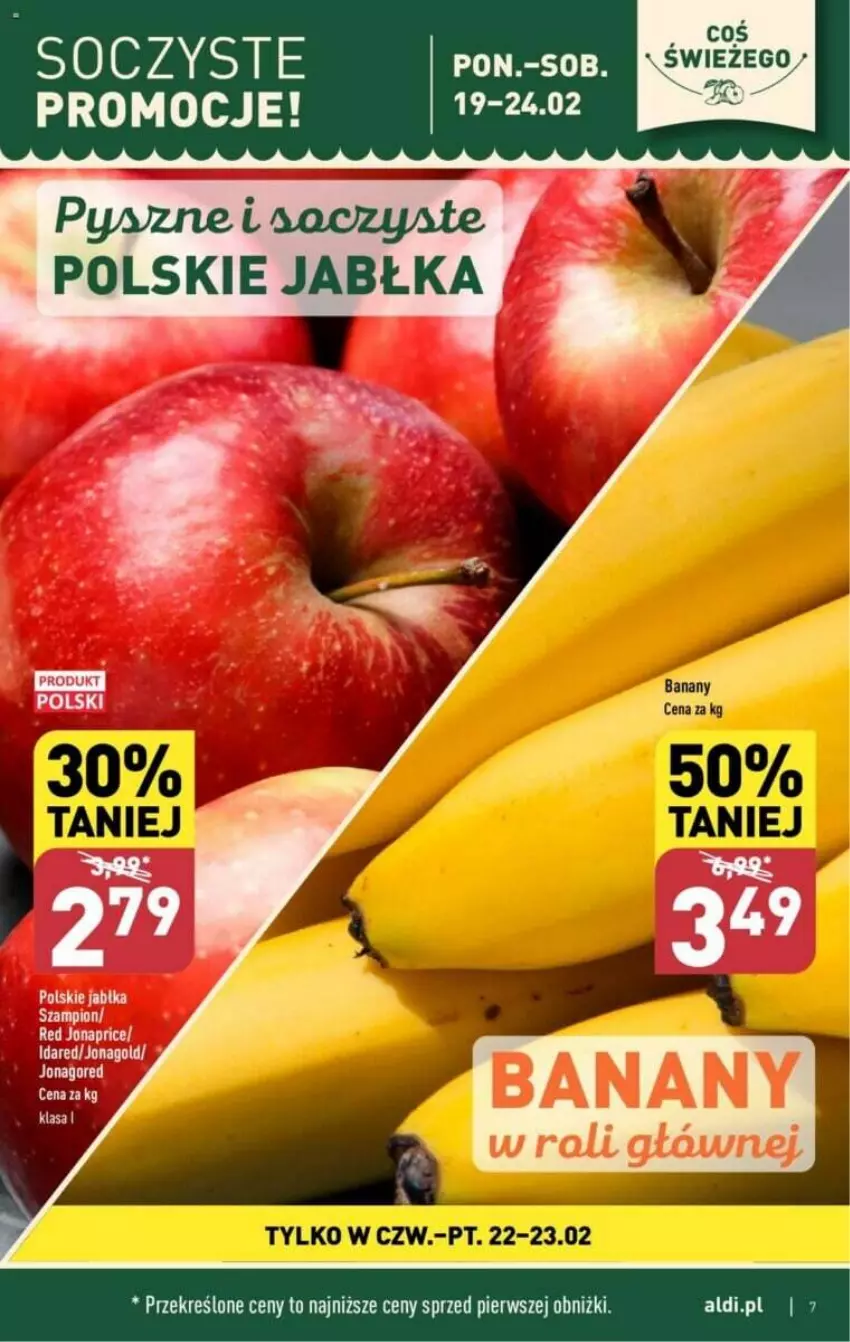 Gazetka promocyjna Aldi - ważna 19.02 do 25.02.2024 - strona 43 - produkty: Jabłka, Jonagold, Sos