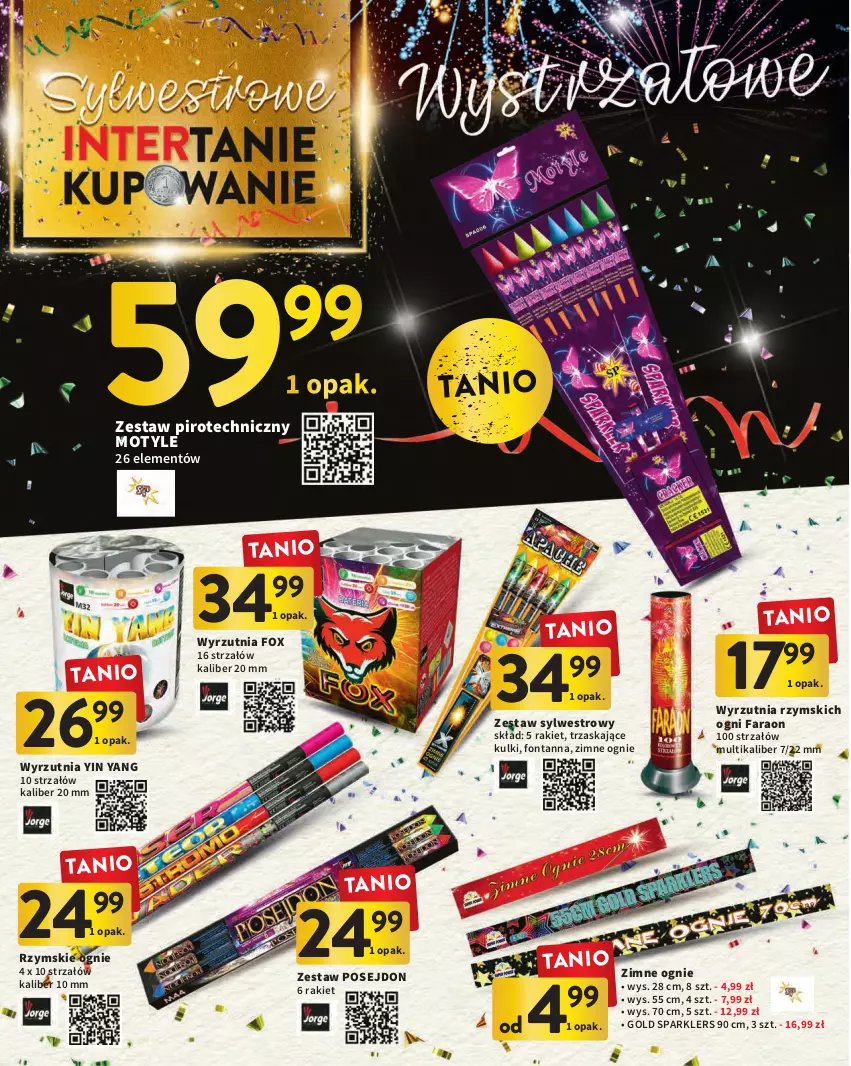 Gazetka promocyjna Intermarche - Gazetka Intermarche - ważna 27.12.2022 do 11.01.2023 - strona 4 - produkty: Fa, Rzymskie ognie, Strzałów, Wyrzutnia