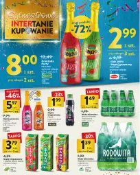 Gazetka promocyjna Intermarche - Gazetka Intermarche - Gazetka - ważna od 11.01 do 11.01.2023 - strona 8 - produkty: Sok, Fortuna, Oranżada, Hellena, Napój gazowany, Tymbark, Woda mineralna, Owoce, Napój niegazowany, Woda, Napój