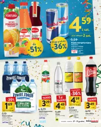 Gazetka promocyjna Intermarche - Gazetka Intermarche - Gazetka - ważna od 11.01 do 11.01.2023 - strona 9 - produkty: Red Bull, LANA, Schweppes, Napój niegazowany, Woda, Napój