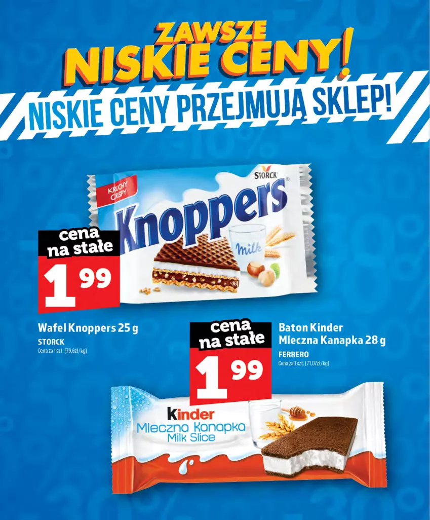 Gazetka promocyjna Topaz - Gazetka - ważna 09.07 do 01.12.2026 - strona 43 - produkty: Ferrero, Knoppers, Mleczna kanapka
